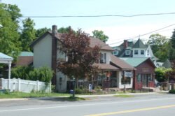 The Main Street of Wurtsboro, New York