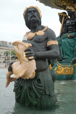 Details Of The Triton Statues