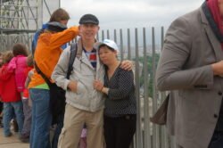 Ron And Winnie On The Arc De Triomphe