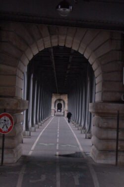 Walkway Under Pont De Bir Hekeim