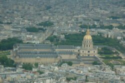Eglise Du Dome From Top Of The Eiffel Tower