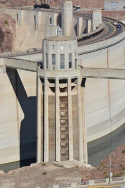Hoover Dam Inlet Tower