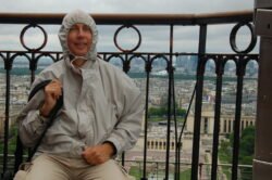 Ron On Top Of The Eiffel Tower