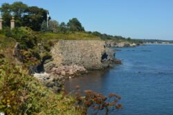 Along Cliff Walk, Narragansett, Rhode Island