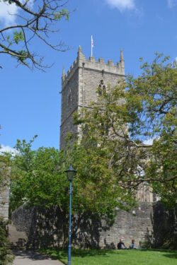 The Ruined Tower of St Mary-le-Port Church
