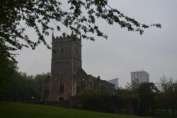 The Ruins and Garden of St Mary-le-Port Church