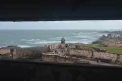 Looking Out A Gun Port of Castillo San Filipe del Morro