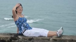 Winnie on the Wall of Castillo San Cristóbal