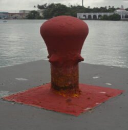 Red Bollard