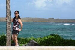Winnie at Boca de Cangrejos Beach