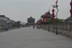 The Top Of Xi'an City Wall