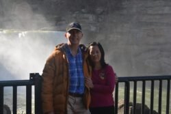 Ron and Winnie At Cumberland Falls