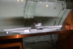 A Scale Model of the German Submarine Wilhelm Bauer