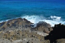 The Blowhole, Oahu, Hawaii