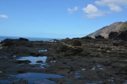 Tidal Pools of Makua Beach, Oahu, Hawaii