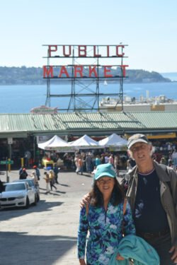 Ron and Winnie At Pikes Market, Seattle