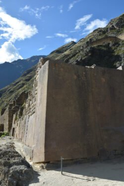 A Stone Structure of Ollantaytambo Peru