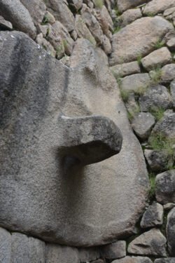 Stonework Details in Machu Picchu