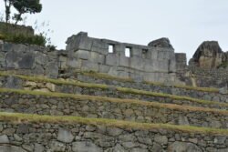 A Building on Top of a Terraced Slope in Machu Picchu