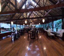 The Dining Room at Posada Amazonas Jungle Lodge in Peru