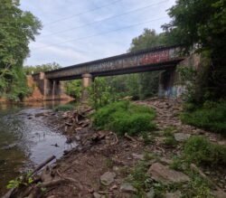 Railway Bridge Over the Bull Run River