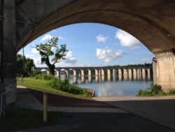 View of A Bridge on the Susquehanna River
