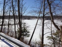 Deep Freeze Across Occoquan Reservoir, Virginia