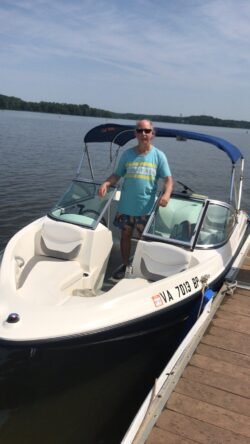 Mr. Cool In The Boat