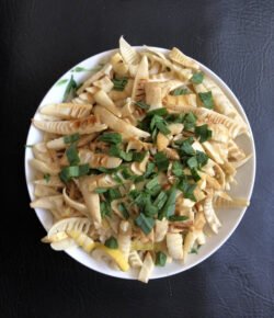A Tasty Dish of Grilled Bamboo Shoots