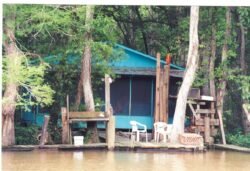 Fish Camp on the Honeywell River, Louisiana