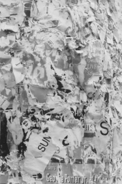 Paper Mache On A Post