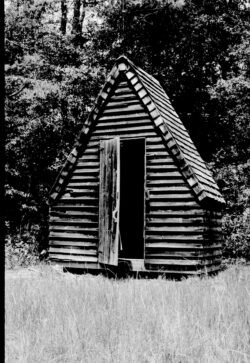 A Hut in Black &amp; White