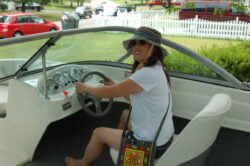 Winnie Practices Driving