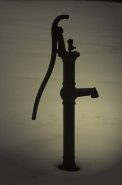 Old Pump In The Spotlight