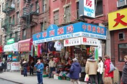 Chinatown in Manhattan