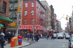 Manhattan Street Scene