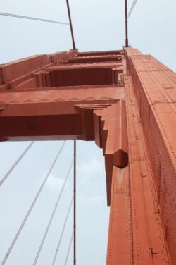 Closeup of the North Tower, Golden Gate Bridge