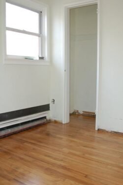Front Bedroom Floor - After Refinishing