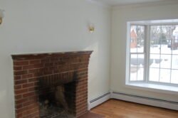 Living Room with Fireplace - After