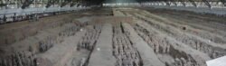 Panoramic View of the Main Terracotta Warrior Excavation