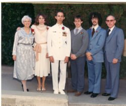 The Charest Family Together Ron and Family: Martha, Melinda, Ron, Howard, Jeff, Armand.
