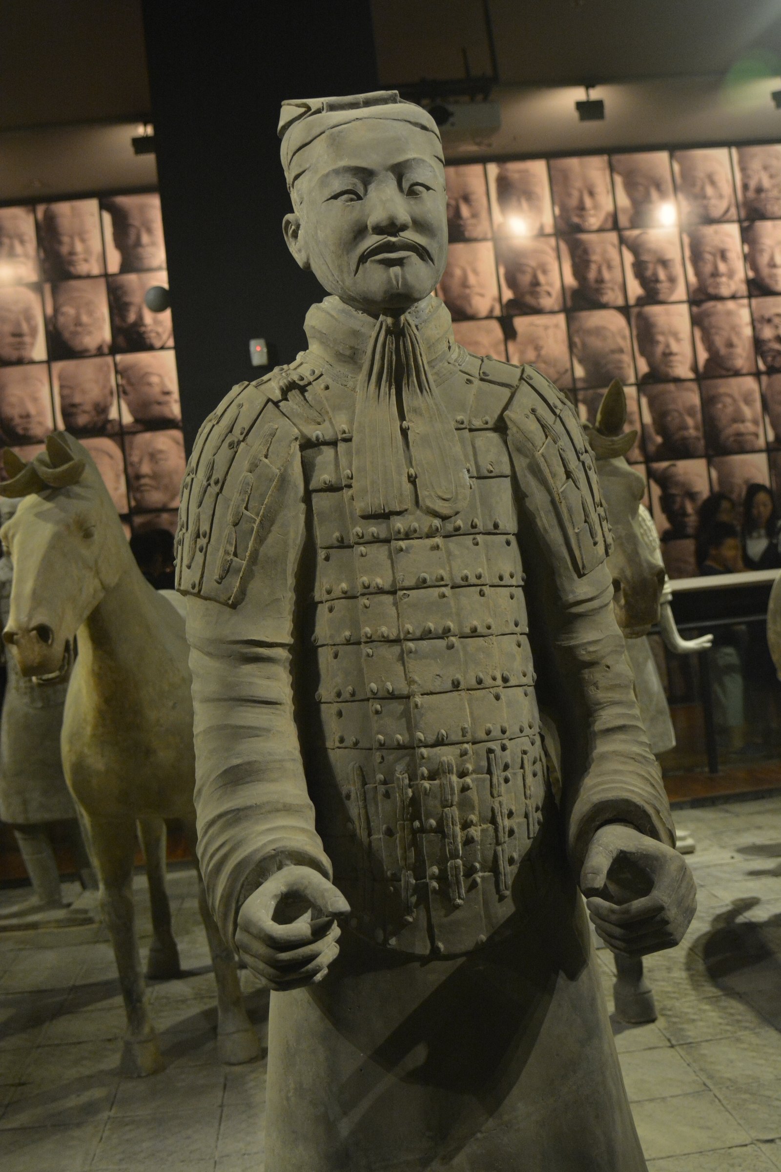 A Terracotta Warrior Standing Guard